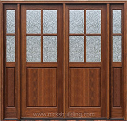 N 4-Lite Rain Glass
